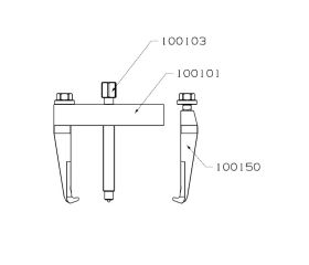 EXTRACTOR FORZA 2 PATAS 50X60